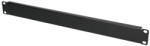 Extralink 1U 19" | Front Blank Panel | Black (EX.19027)