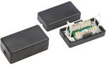 ALANTEC WTM06 network junction box Cat5e Black (WTM06) - vexio