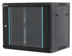 Dateup RACK 15U 600x450 MONTAJ PERETE NEGRU (MP.6415.9001) - vexio