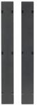 APC Hinged Covers for NetShelter SX 750mm Wide 42U Vertical Cable Manager(Qty 2) (AR7581A) - vexio
