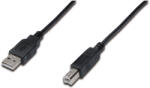 ASSMANN Cablu USB 2.0 AM/ BM, 1.8 m (AK-300102-018-S)