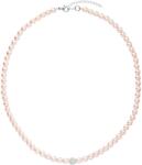 Evolution Group - Pavona Evolution Group Colier romantic de perle cu cristale Preciosa 32063.3 rosaline