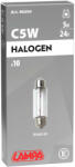 Lampa , 5W Szoffita Izzó Darabos, 24W 5W 11x35mm, sv8, 5-8 (0198250)