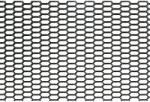  Lampa Hűtőrács, Fekete Polimer, 120x40cm, 8x18mm-es Hatszögekből (0104607)