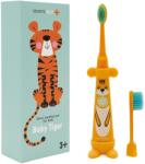 SEVERNO BABY TIGER sonic elektromos fogkefe 3-12 éves gyerekeknek + 2 tipp (BABY-TIGER)