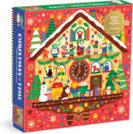 Mudpuppy 500 db-os Fóliás puzzle - Christmas Time (89298) (89298)