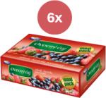 Frape Ceai de fructe căpșuni/afine porționat 6x160g