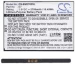Cameron Sino Li-Polymer akku 3.8V/2750mAh, Blackview E7 kompatibilis, FEKETE (CS-BVE700SL)