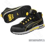 PUMA CROSSTWIST BLK MID SB E PS WPA FO HRO SR Villanyszerelő bakancs, 44-es (Fekete/Sárga) (PUM-633130-44) (PUM-633130-44)