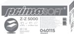 Primasoft kéztörlő ZZ, szürke, 5000 db (20× 250 db)