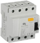 Kanlux KRD10-4/63/30-B Életvédelmi relé (fírelé), 4P, 400V AC, 63A (38541) (38541)