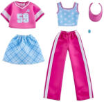 Mattel Ruhaszett dupla csomag - pink-kék sportos outfitek (GWF04-JJN91)