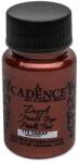 CADENCE D. metálfényű akrilfesték, bordó, 50 ml