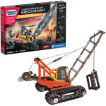 Clementoni Tudományos szórakoztató mechanika laboratóriumi lánctalpas daru Clementoni 50402