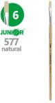 JUNIOR Lapos ecset JUNIOR No. 6" 577 Natúr