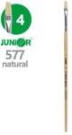 JUNIOR Lapos ecset JUNIOR No. 4" 577 Natúr