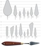 JUNIOR-ST JUNIOR festőspatulát 13. sz