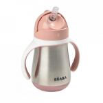 BÉABA Hőszigetelt bögre szívószállal rozsdamentes 250ml Változat: Pink