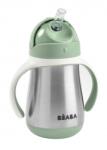BÉABA Termosz bögre szívószállal, rozsdamentes acél, 250 ml Sage Green