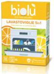 Biolu Tablete pentru masina de spalat vase 5in1 cu mandarine si lamaie, ecologice, 32 bucati, 76g, Biolu (8057432974913)