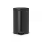 Brabantia Rozsdamentes acél szemetes Brabantia 20 l fekete (114106)