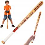  Baseball ütő Baseball Nehéz Tömör 84cm 828g Kezdő Barna (Drewniany Kij Treningowy Do Baseballa)