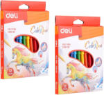 Deli ColoRun Filctoll C10000 kimosható, 12 szín
