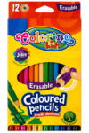 Colorino Színes ceruza 12 darabos radírozható, hatszögletű (87492PTR)