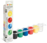 Primo Tempera festék 6 x 25 ml tégelyes, 6 szín