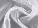 Stoklasa Organza holografikus csillagokkal, Off White, 1 m (860802_247036_132511)