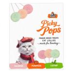 Pet's Dessert Pet s Dessert Picky Pops Acadele Liofilizate pentru Pisici 3 Arome 12 Buc x 1.4 Gr