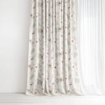 Goldea draperie de crăciun valencia - crăciun în pădure 280x135 cm
