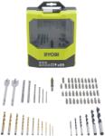 RYOBI Set mixt 69 bucăți biți și burghie Ryobi RAK69MIX Burghiu