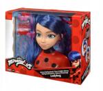 Playmates Toys Miraculous Katicabogár És Fekete Macska hajformázó fej (50247)