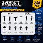 Paradox Since 1992 Clipsuri auto Ford 245 piese cleme fixare tapiterie si caroserie (20-32)