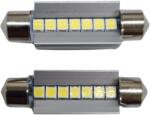 Paradox Since 1992 Becuri LED sofit C5W 41mm Canbus 12V 7 SMD 3030 alb rece (20-168/3)