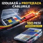 Paradox Since 1992 Manson termocontractabil auto color 180 piese izolatie cabluri electrice (20-53)