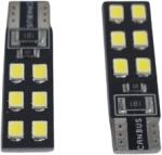 Paradox Since 1992 Becuri LED T10 W5W 12 SMD 12V lumina alba pentru pozitie interior auto set 2 buc (AD 12SMD)