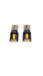 Paradox Since 1992 Becuri LED T10 W5W 6 SMD 3030 galben 12V semnal pozitie laterala auto set 2 buc (AD808)