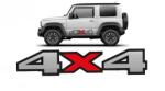 Paradox Since 1992 Sticker auto text 4x4 60x12 cm set 2 piese (ABT-276)