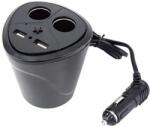 Olesson Adaptor bricheta auto 2 intrari 2x USB 120W Olesson 12V 24V (1670)