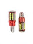 Paradox Since 1992 Becuri LED T10 W5W 57 SMD 12V lumina alba puternica pozitie auto set 2 buc (7-7-1)