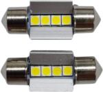 Paradox Since 1992 Becuri LED sofit C5W 31mm Canbus 12V 4 SMD 3030 alb rece (20-168)