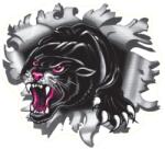 Paradox Since 1992 Sticker cap de pantera 21x19.5 cm decor tuning auto (ABT-168)