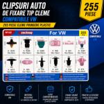 Paradox Since 1992 Clipsuri auto VW 255 piese cleme fixare tapiterie si caroserie (20-29)