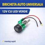 Paradox Since 1992 Bricheta auto universala 12V cu LED verde priza bord masina (5/9)