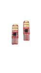 Paradox Since 1992 Becuri LED T10 W5W 20 SMD silicon 12V lumina alba pozitie auto set 2 buc (AD643)