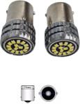 Paradox Since 1992 Becuri LED BA15S 15 SMD 12V set 2 buc lumina alba (AD815)