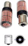 Paradox Since 1992 Becuri LED BA15S 144 SMD 12V set 2 buc lumina rosie auto multifunctionale puternice (21-11)