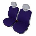 Paradox Since 1992 Huse scaune auto 2 locuri universale bumbac 100% pentru scaune fata masina (328-albastru_indigo)